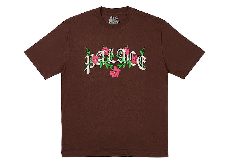 Palace Thorny T-Shirt Nice Brown