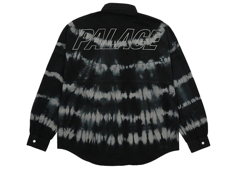 Palace Tie-Dye Shirt Black