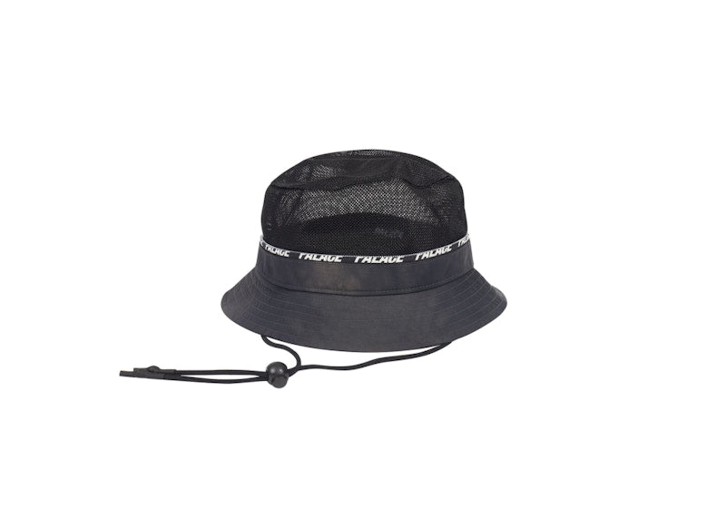 Palace Top Off Shell Bucket Black