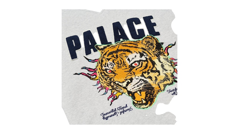 Palace Tora Tora Crew Grey Marl