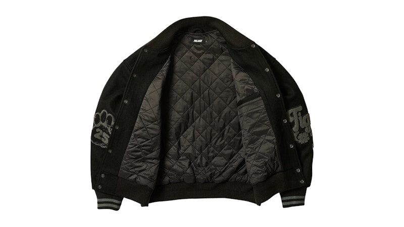 Palace Tora Tora Varsity Jacket Black