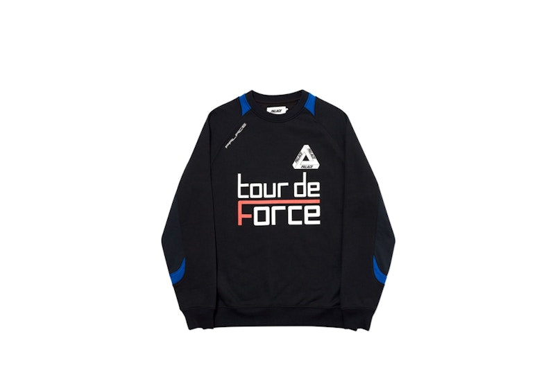 Palace Tour de Force Crew Black