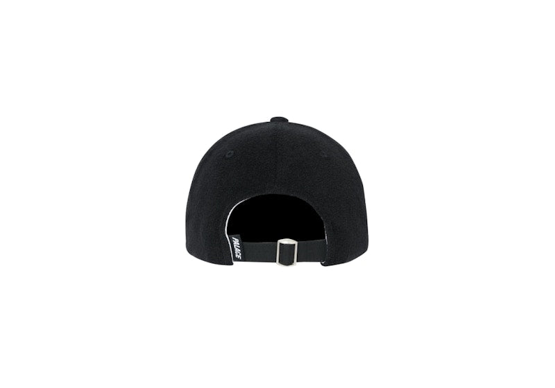 Palace Towelling 6-Panel Black