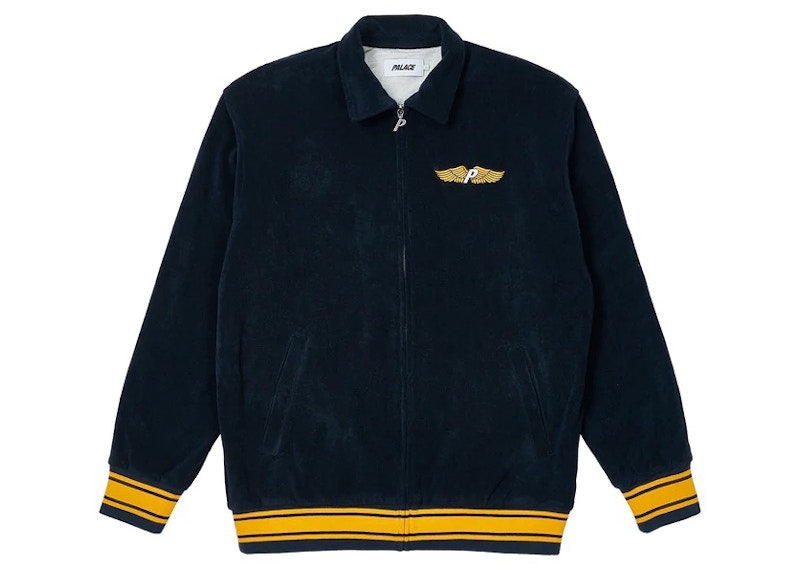 Palace Towelling Jacket Navy
