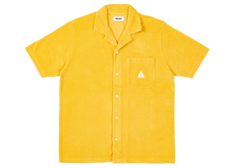 Palace Towelling Shirt Yellow
