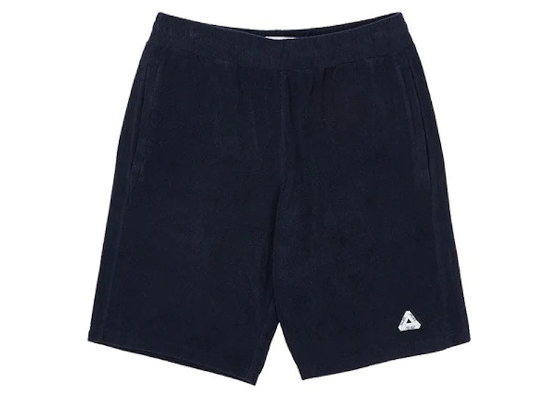 Palace Towelling Shorts Navy