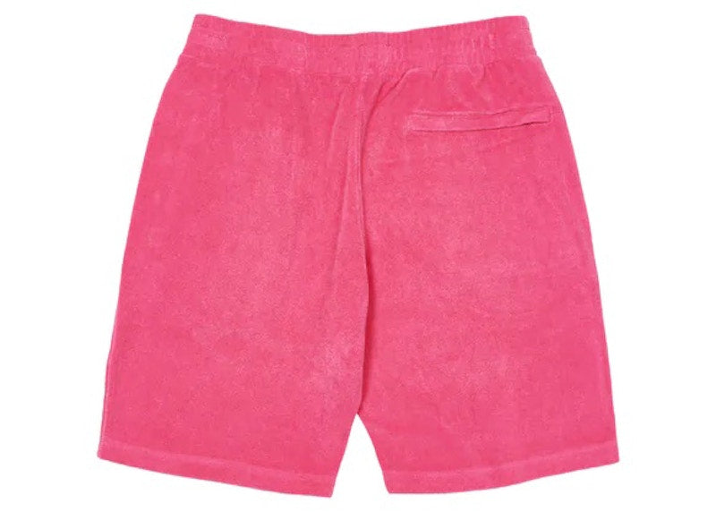 Palace Towelling Shorts Pink