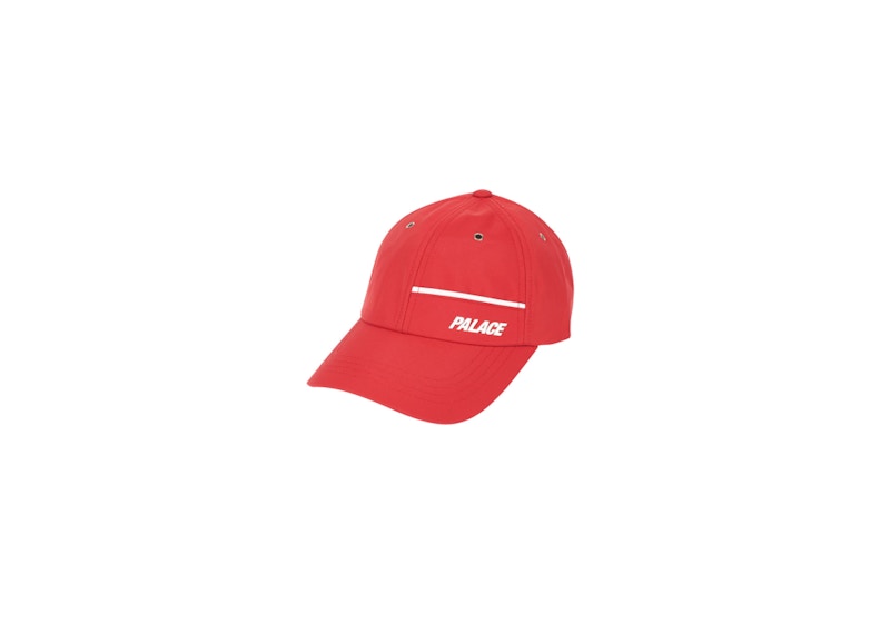 Palace Track Shell 6-Panel Red