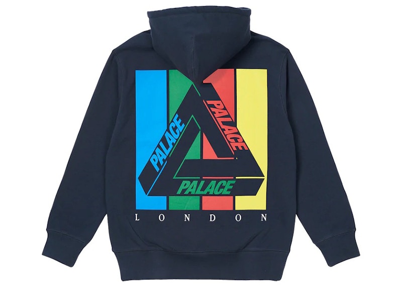 Palace Tre-Emb Hood Navy