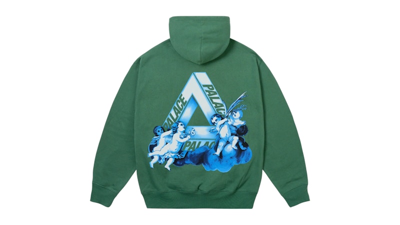 Palace Tri-Angelic Hood Racey Green