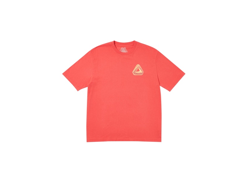 Palace Tri Bagel T-shirt Light Red