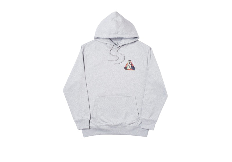 Palace Tri-Bury Hood Grey Marl
