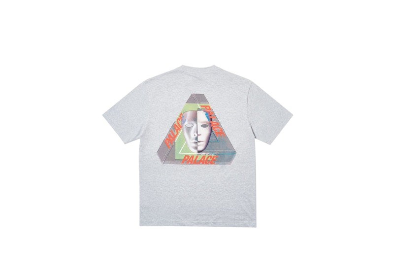 Palace Tri-Bury T-shirt Grey Marl