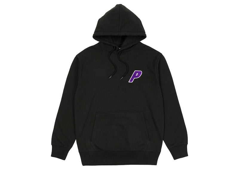 Palace Tri-Chenille Hood (FW21) Black