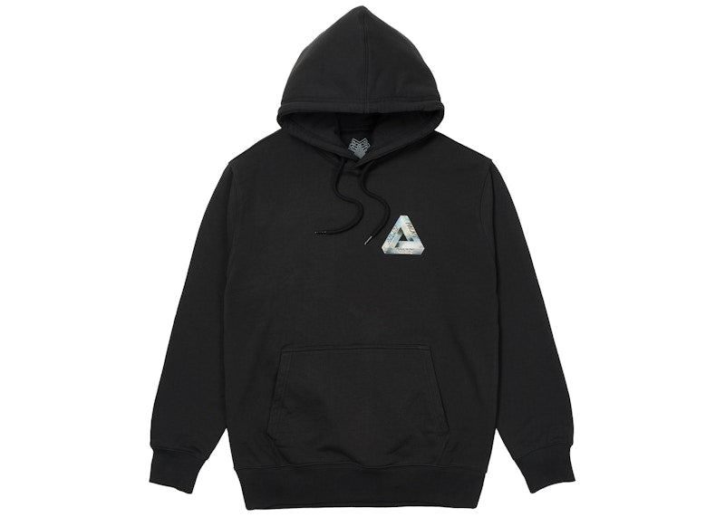 Palace Tri-Chrome Hood Black