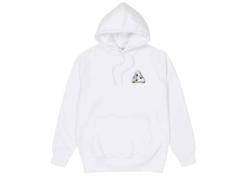 Palace Tri-Chrome Hood White