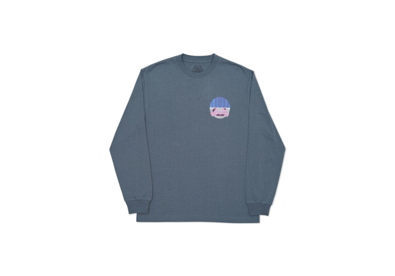 Palace Tri-Curtain Longsleeve Grey