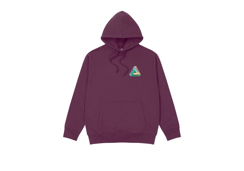 Palace Tri-Dart Hood Burgundy