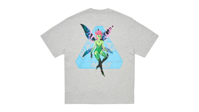 Palace Tri Fairy T-Shirt Grey Marl