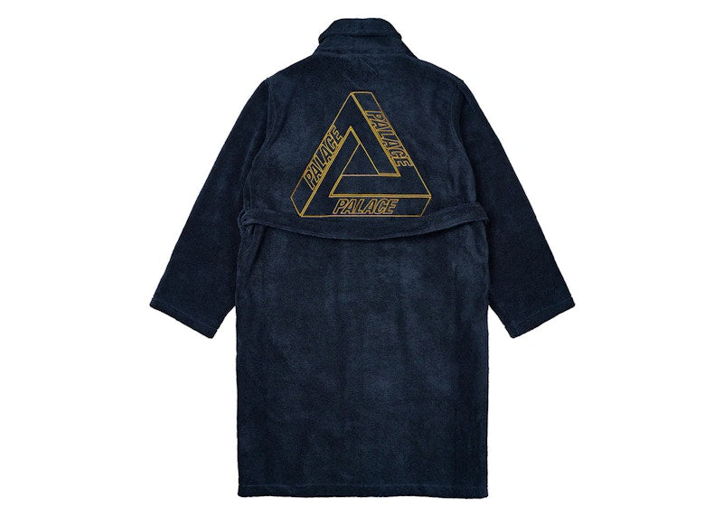 Palace Tri-Ferg Bathrobe Navy