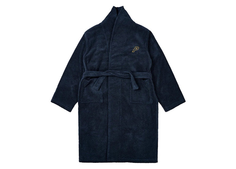 Palace Tri-Ferg Bathrobe Navy