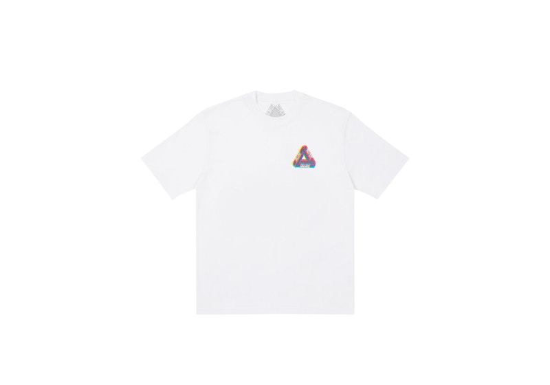 Palace Tri-Ferg Colour Blur T-shirt White