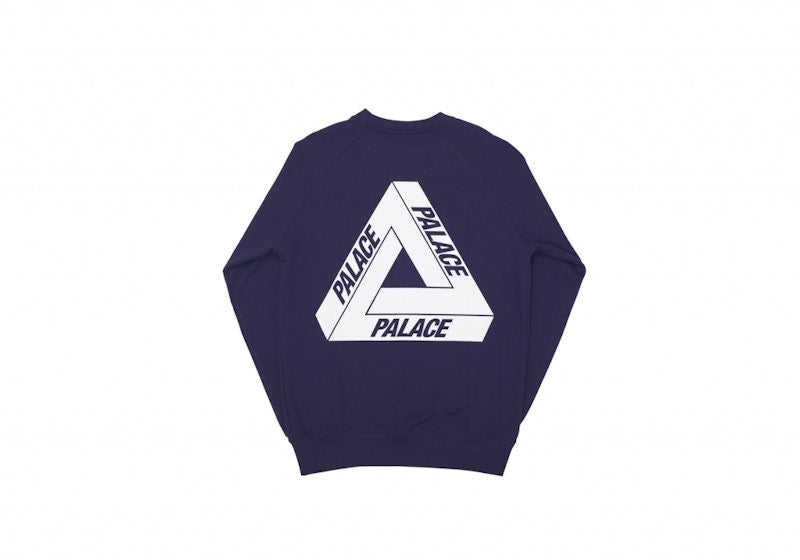 Palace Tri-Ferg Crew Purple