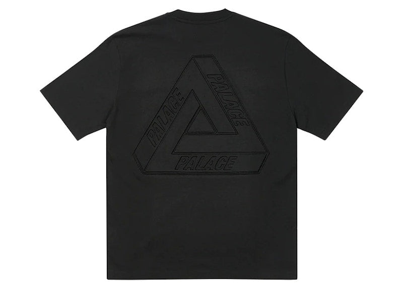 Palace Tri-Ferg Embossed T-shirt Black