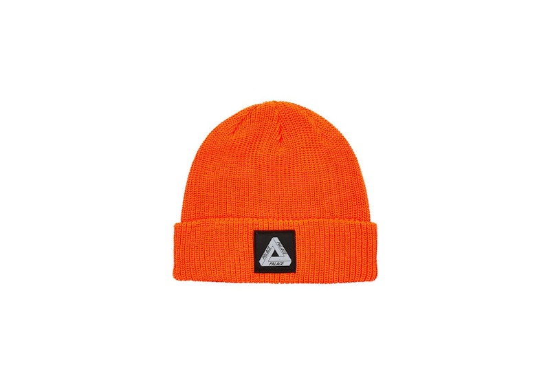 Palace Tri-Ferg Patch Beanie Orange