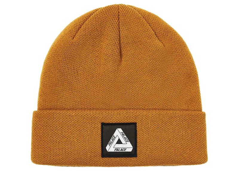 Palace Tri-Ferg Patch Beanie (SS23) Tan