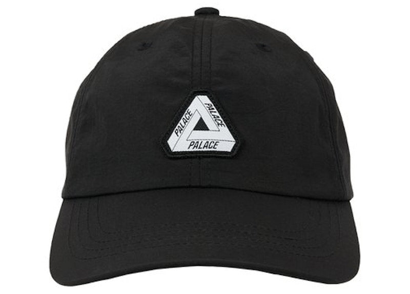 Palace Tri-Ferg Patch Shell 6-Panel Black