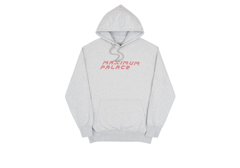 Palace Tri-Flect Hood Grey Marl