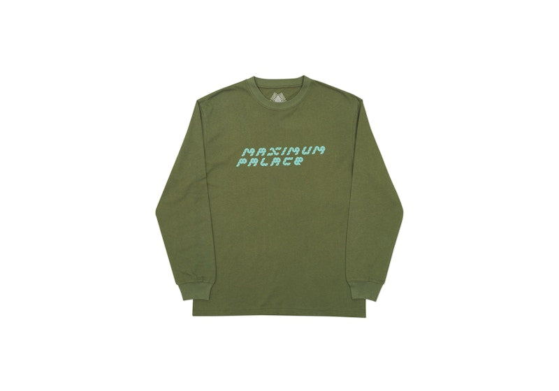 Palace Tri-Flect Longsleeve Army Green