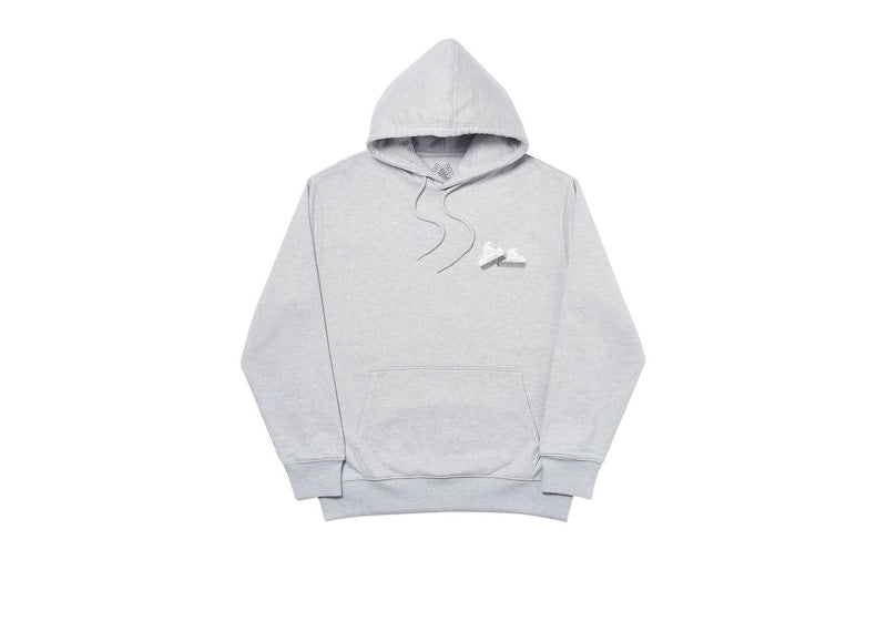 Palace Tri-Gaine Hood Grey Marl