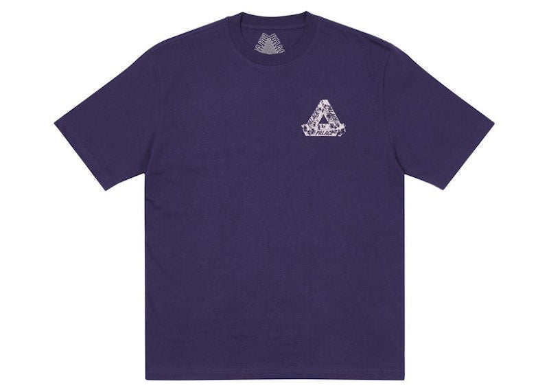 Palace Tri-Heads T-shirt Purple