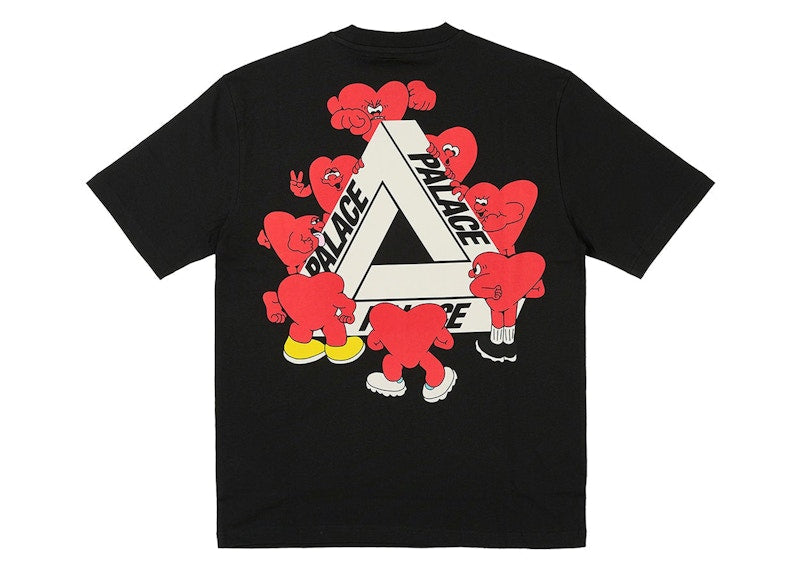 Palace Tri-Hearts T-shirt Black