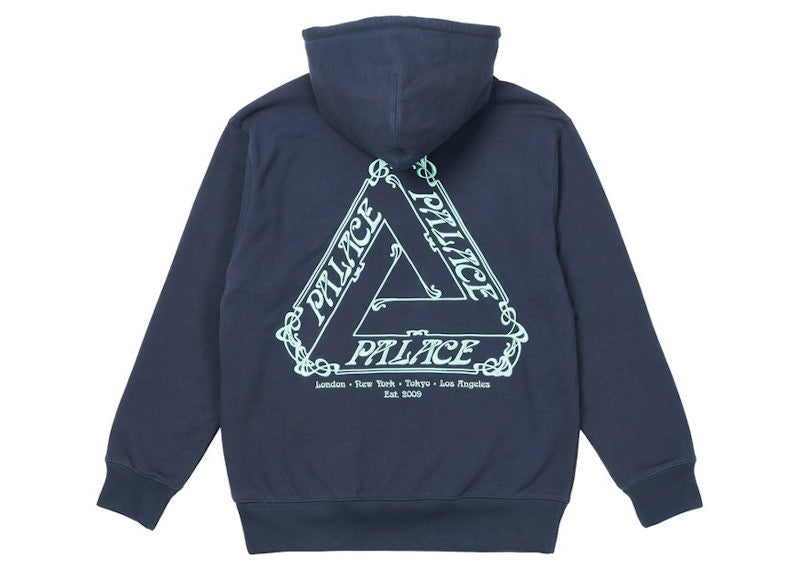 Palace Tri-Le Beurre Hood Navy