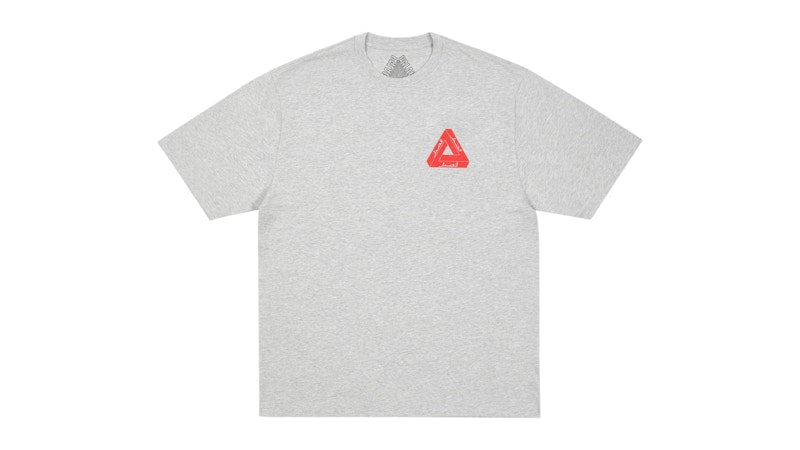 Palace Tri Lingual T-Shirt Grey Marl