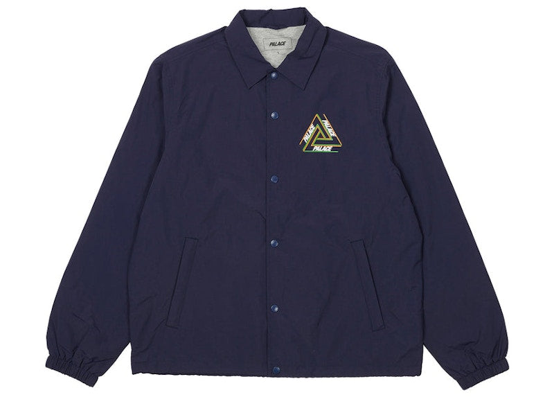 Palace Tri Outline Coach Jacket Navy