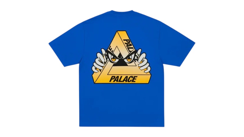 Palace Tri-Peek T-Shirt Blue Berry