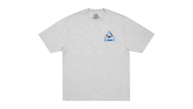 Palace Tri-Peek T-Shirt Grey Marl