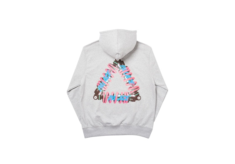 Palace Tri-Pumping Hood Grey Marl