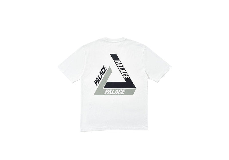 Palace Tri-Shadow T-shirt White/Grey