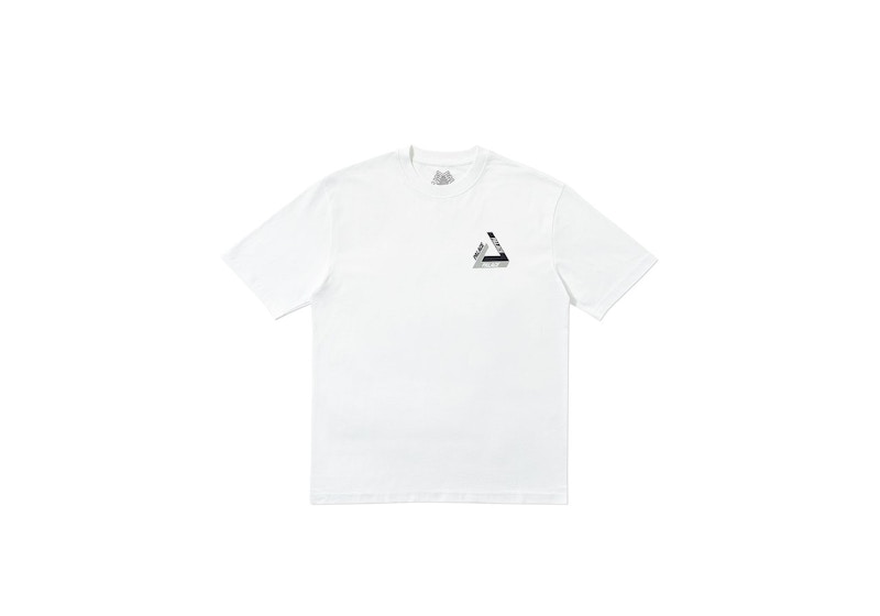 Palace Tri-Shadow T-shirt White/Grey