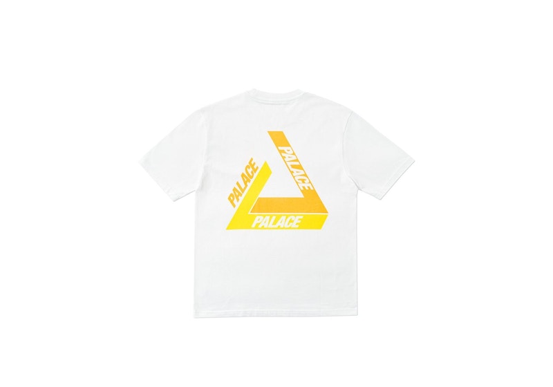 Palace Tri-Shadow T-shirt White/Orange