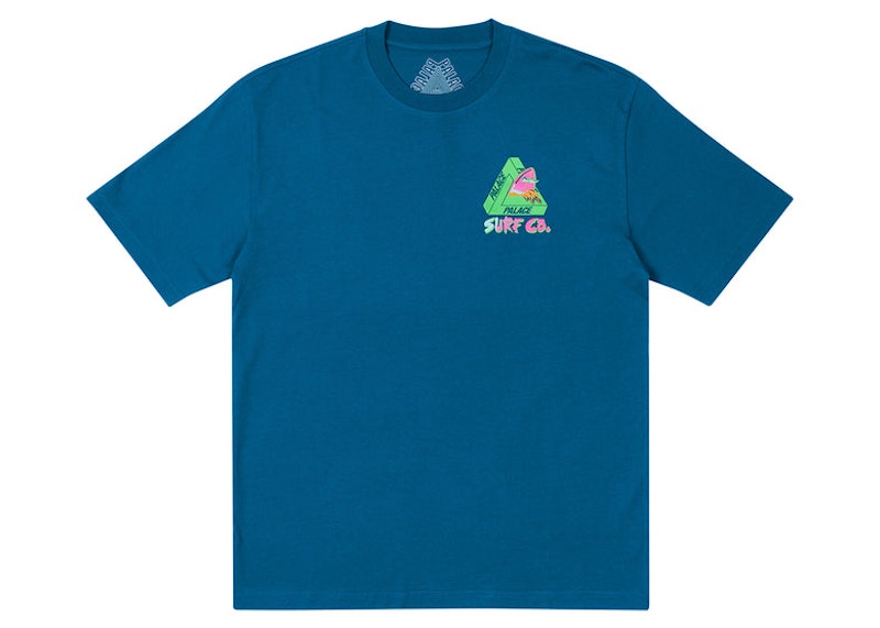 Palace Tri-Surf Co T-shirt Blue