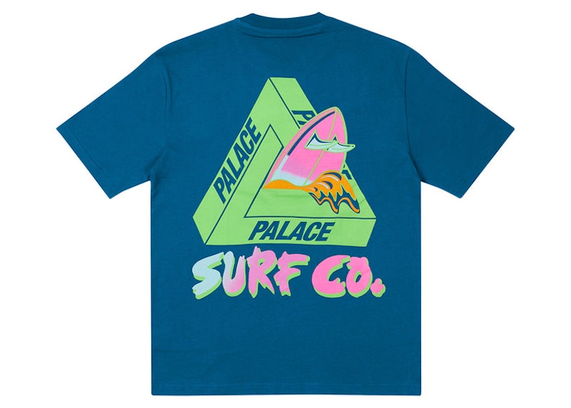 Palace Tri-Surf Co T-shirt Blue