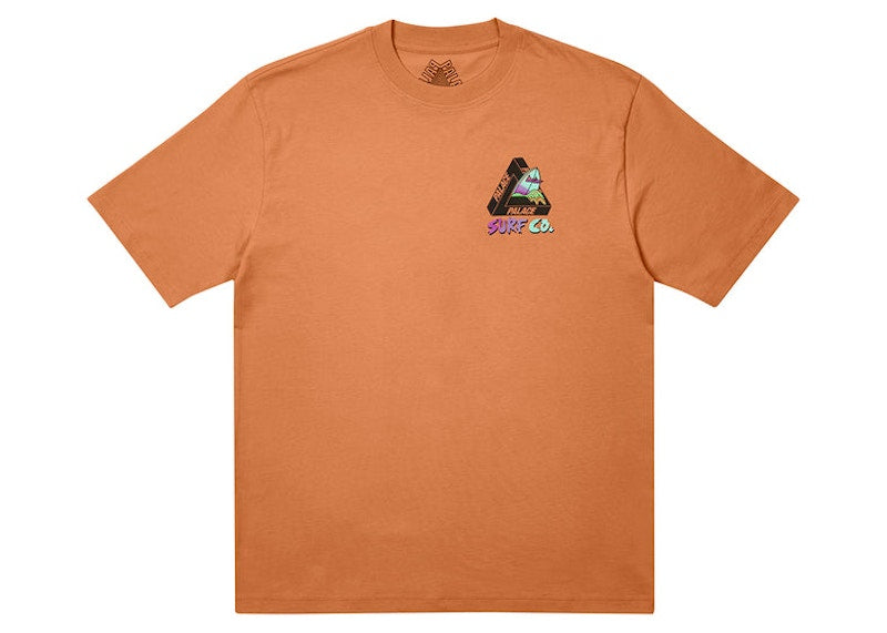 Palace Tri-Surf Co T-shirt Caramel