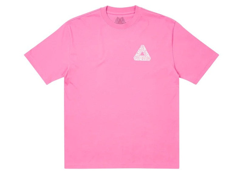 Palace Tri-Text T-Shirt Pink