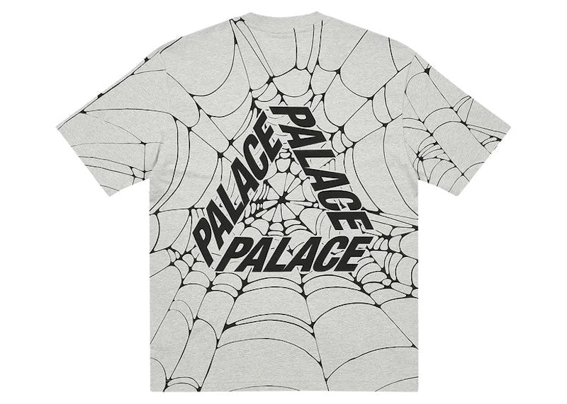 Palace Tri-Web T-Shirt Grey Marl